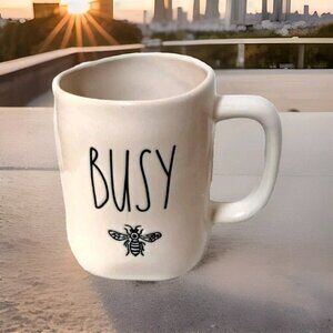 Rae Dunn “Busy Bee” Mug Artesian Collectibles Coffee Cup Bumble Hustle